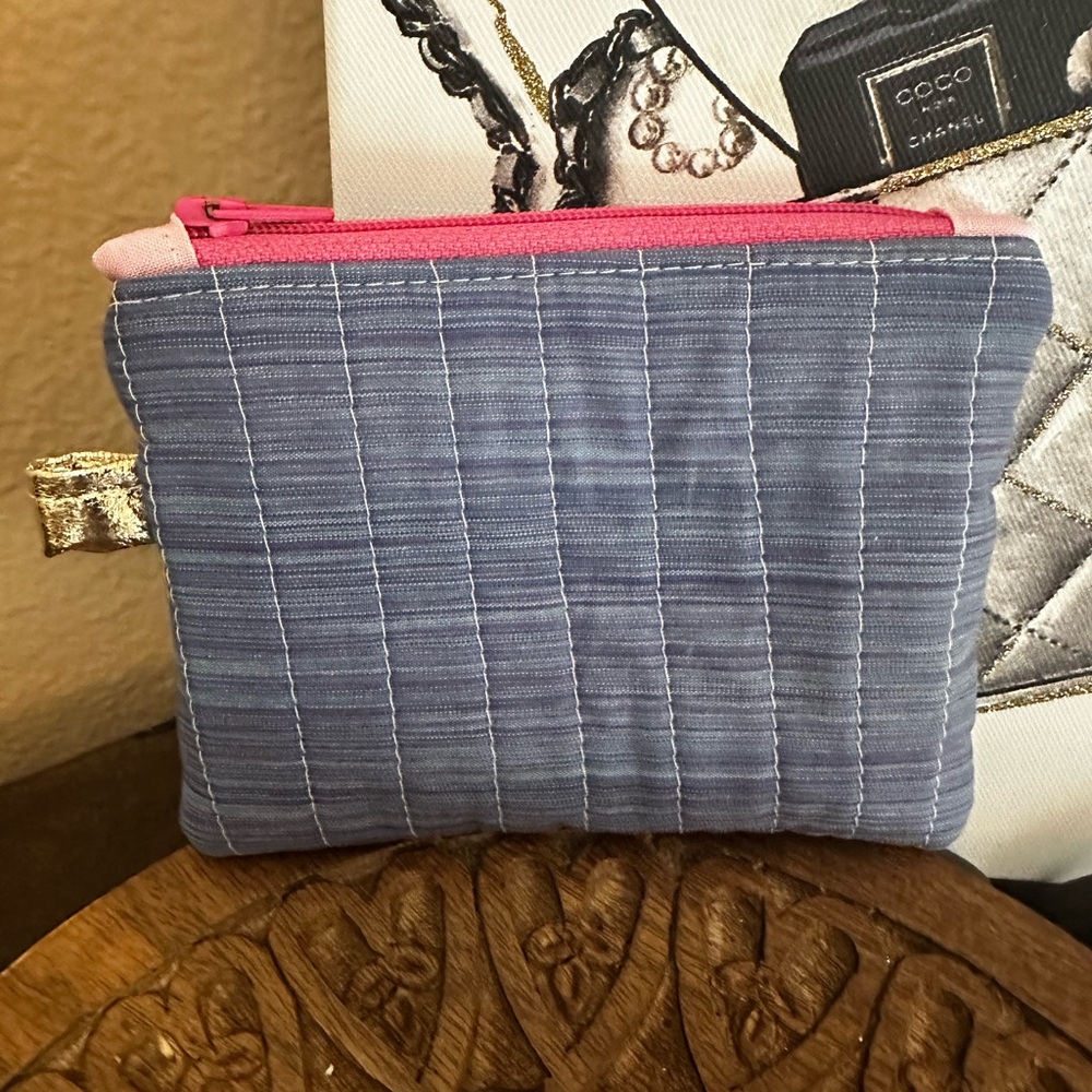 Quilted Coin Pouch Hand Crafted- choose 1 - Picture 6 of 9